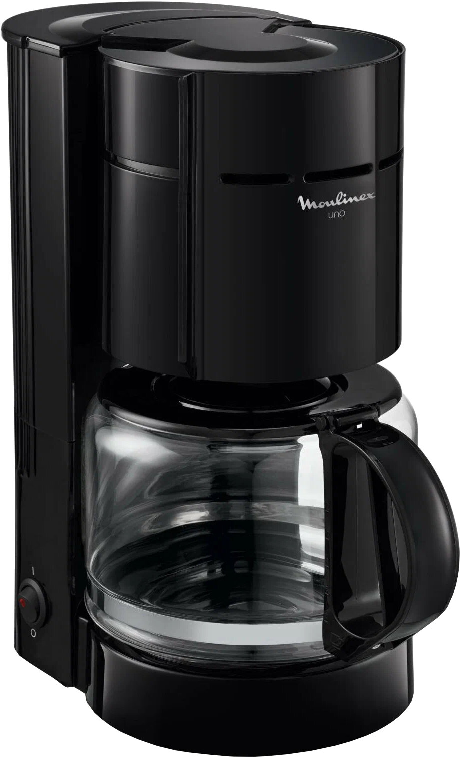 Кофеварка Moulinex UnoFG121811 черный капельная, 1080Вт, 1,25л