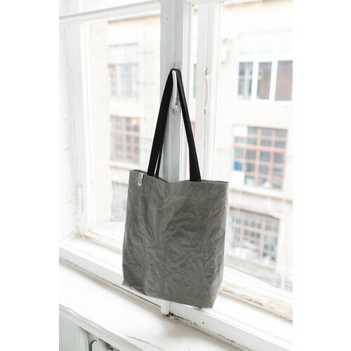 Сумка шоппер простые вещи, серый