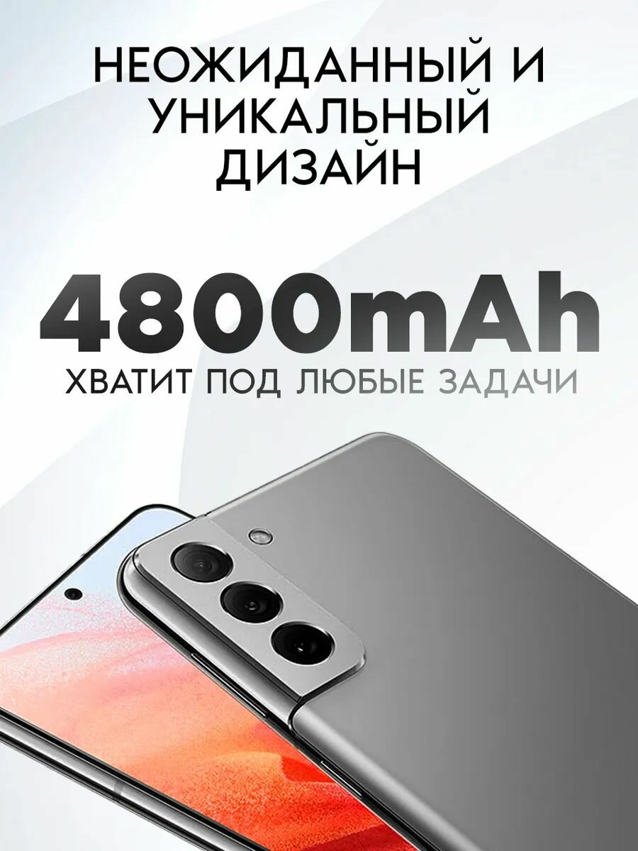 Samsung Смартфон Galaxy S21 Plus, 8GB/256GB,64MP Камера, 5G, IP68, Чёрный — фото 1