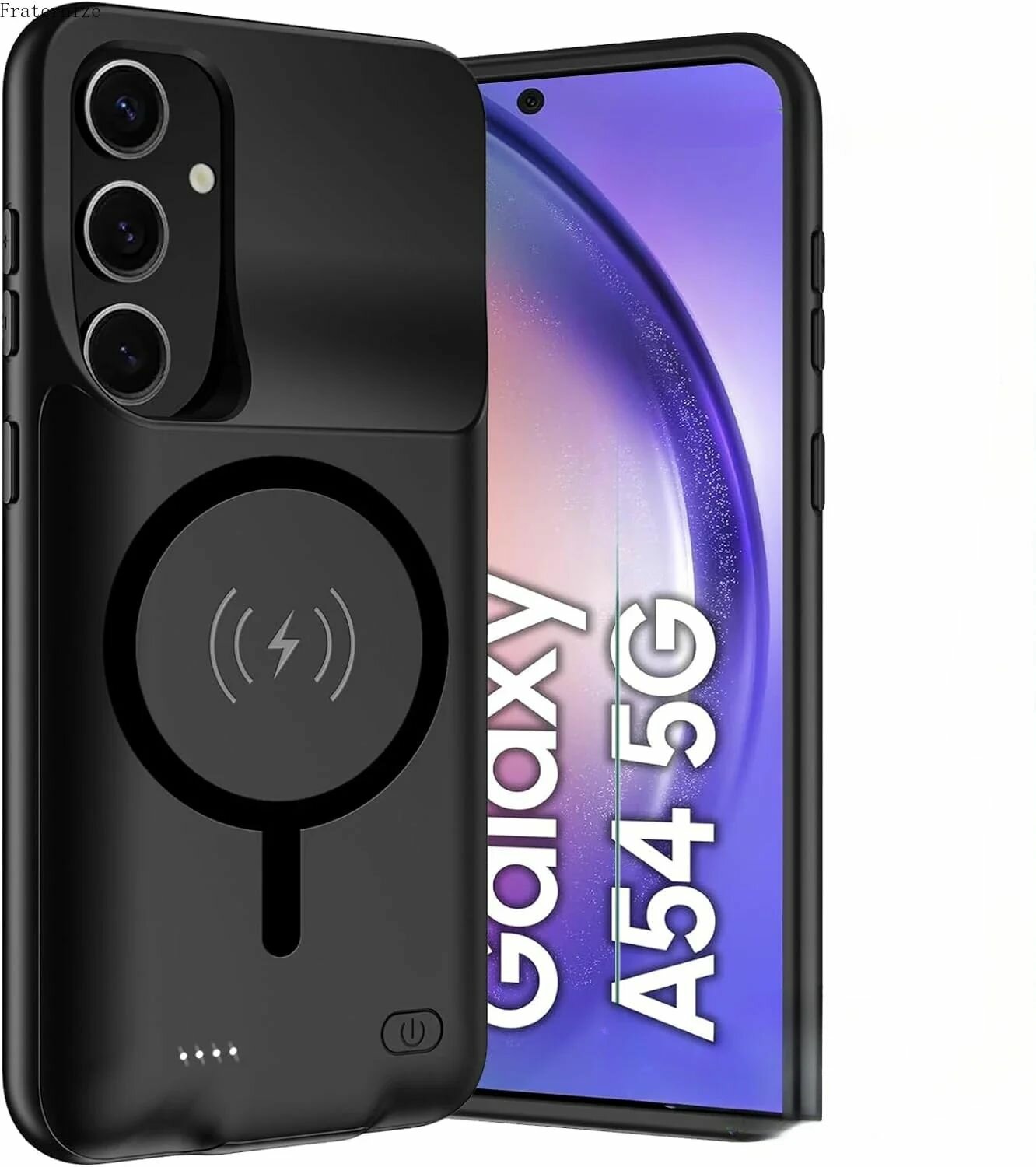 Магнитная беспроводная Чехол-аккумулятор для Samsung Galaxy A54 Внешний аккумулятор Power bank , Fraternize 10000мАч