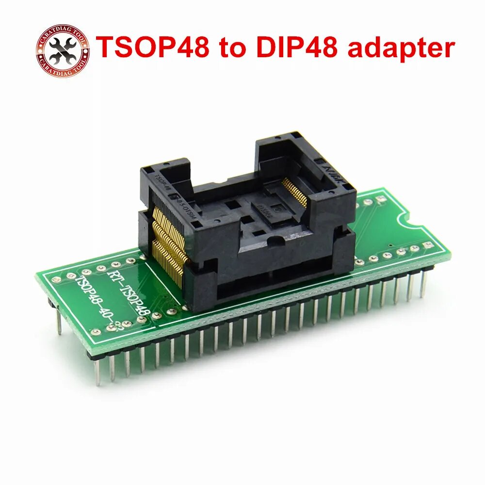 Адаптер TSOP48 на DIP48 VSTM