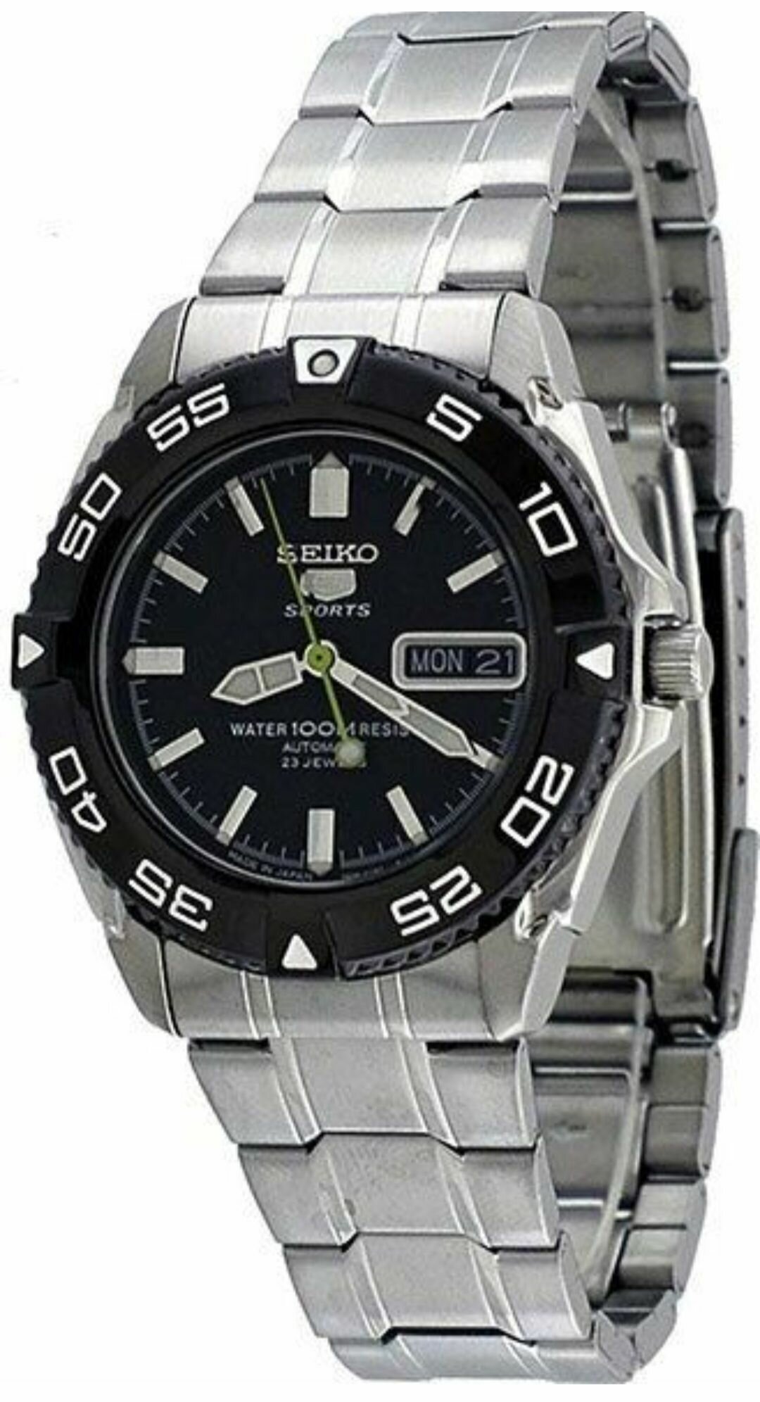 Наручные часы SEIKO SEIKO 5, серебристый
