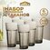Набор стаканов Unifico Highball gray, 6 шт, дымчатое стекло, гран...