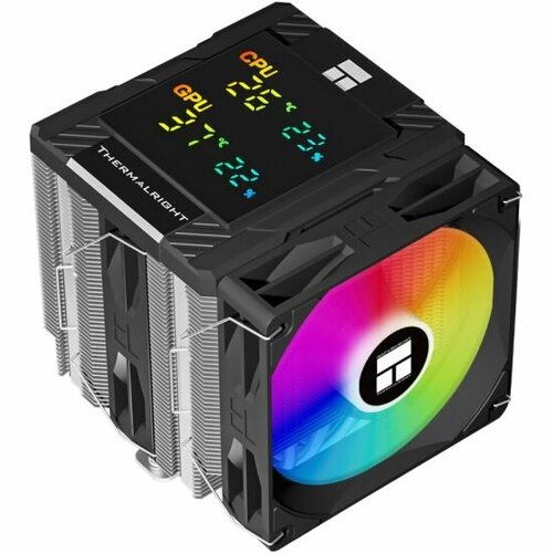 фото Кулер для процессора thermalright peerless assassin 120 digital black argb (pa120-digital-bl-argb)