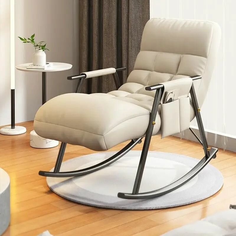 Кресло-качалка реклайнер Шанхай без подножки - Бежевый