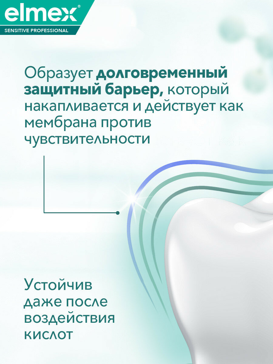 Зубная паста Elmex Sensitive Professional для чувствительных зубов, отбеливающая + Защита от кариеса — фото 1