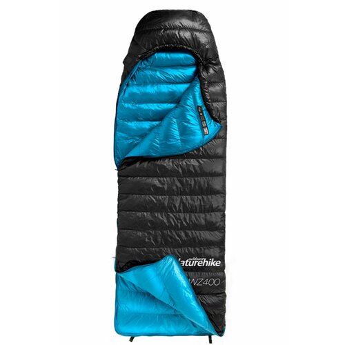 Спальник Naturehike CW400 Square Down Sleeping Bag Black (US: M)