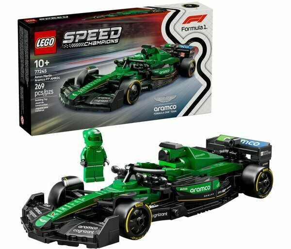 Конструктор LEGO Speed Champions 77245 Formula 1 Aston Martin Aramco AMR24 (Lego 77245)