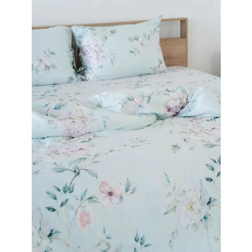 Постельное белье 2 спальное сатин 200х200 намуа платтмал PLATTMAL икеа 5900₽