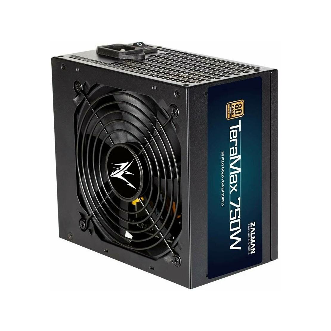 Блок питания Zalman Zalman TeraMax II ZM750-TMX2, 750 Вт, 80Plus Gold, черный