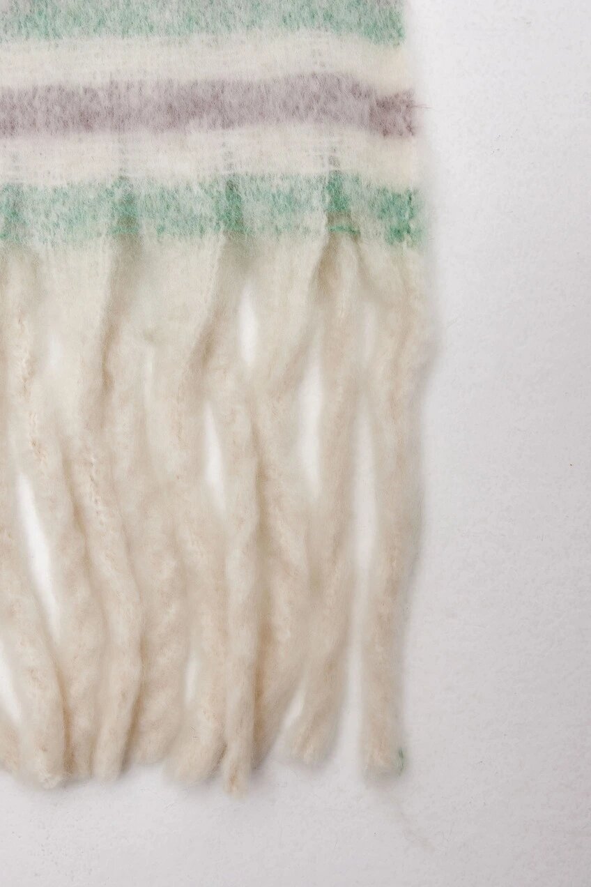 Шарф Selfie для женщин, зеленый — фото 1