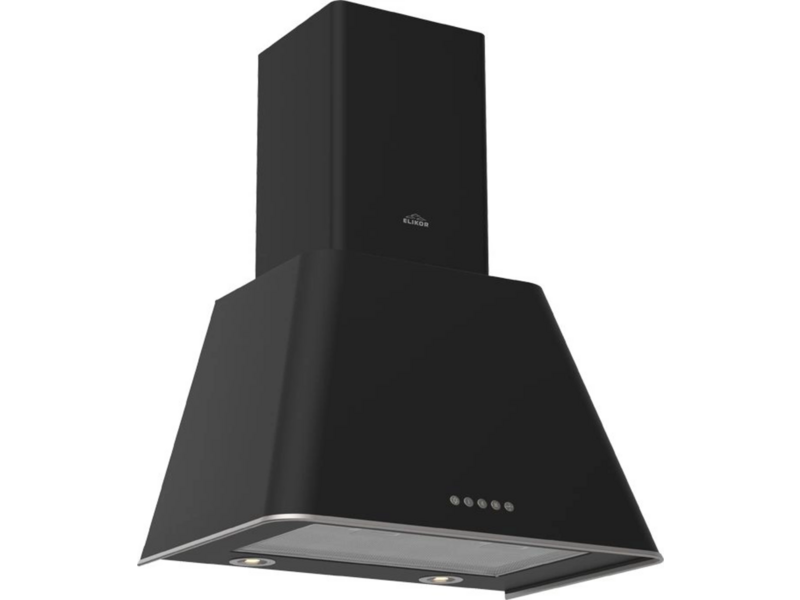 Вытяжка каминная Elikor гамма 60п-650-э3д антрацит/серебристый управление: кнопочное (1 мотор)