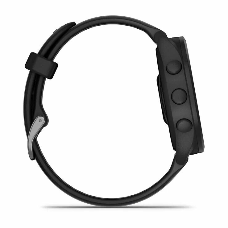 Умные часы Garmin Forerunner 165, с GPS, влагозащитой, черный — фото 1