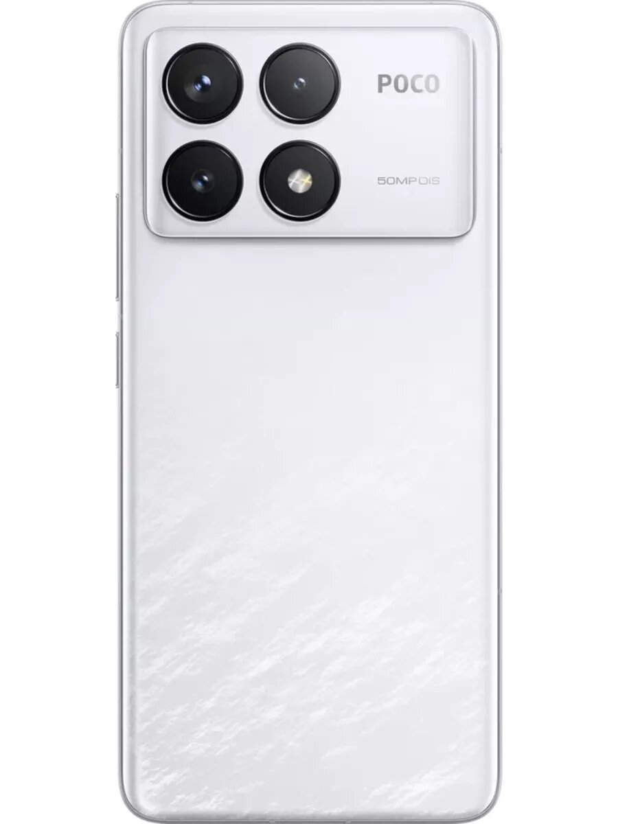 Смартфон POCO F6 Pro 12+256 ГБ/ White/AMOLED 6.67"/Android/Ростест — фото 1