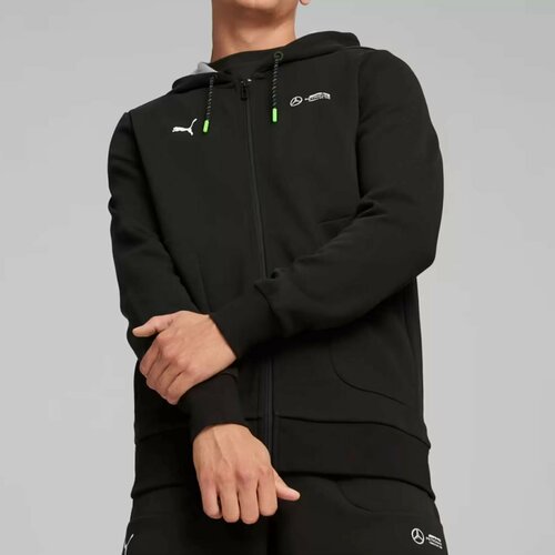 фото Толстовка puma mercedes-amg, размер m, , черный