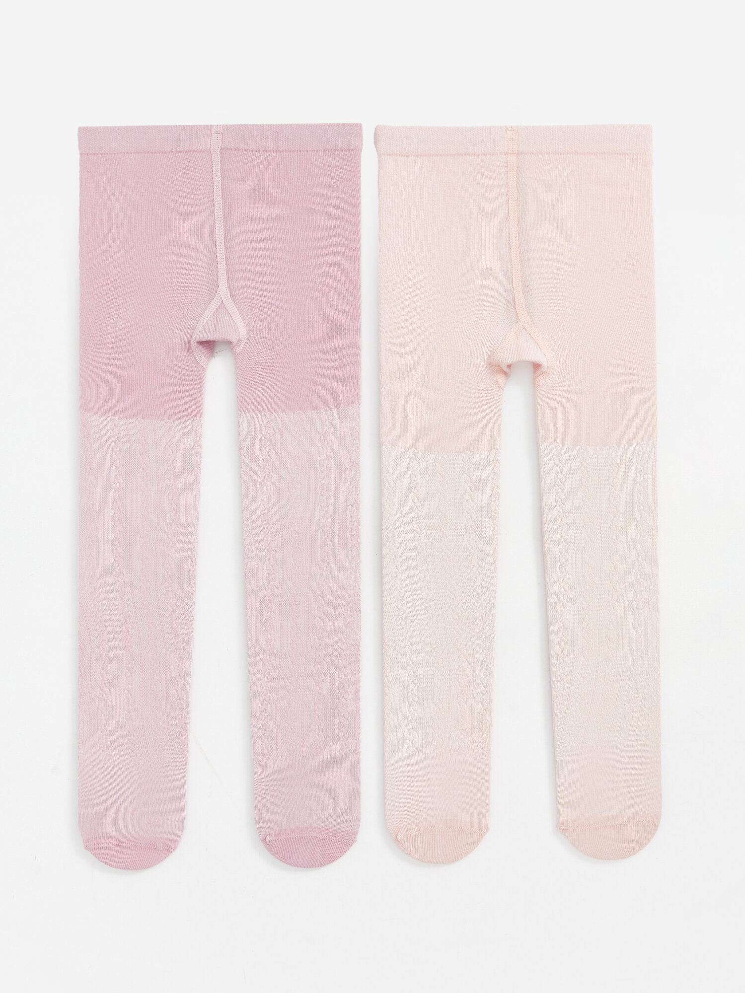 Колготки LC Waikiki, 2 шт., размер 1-2 года, light pink