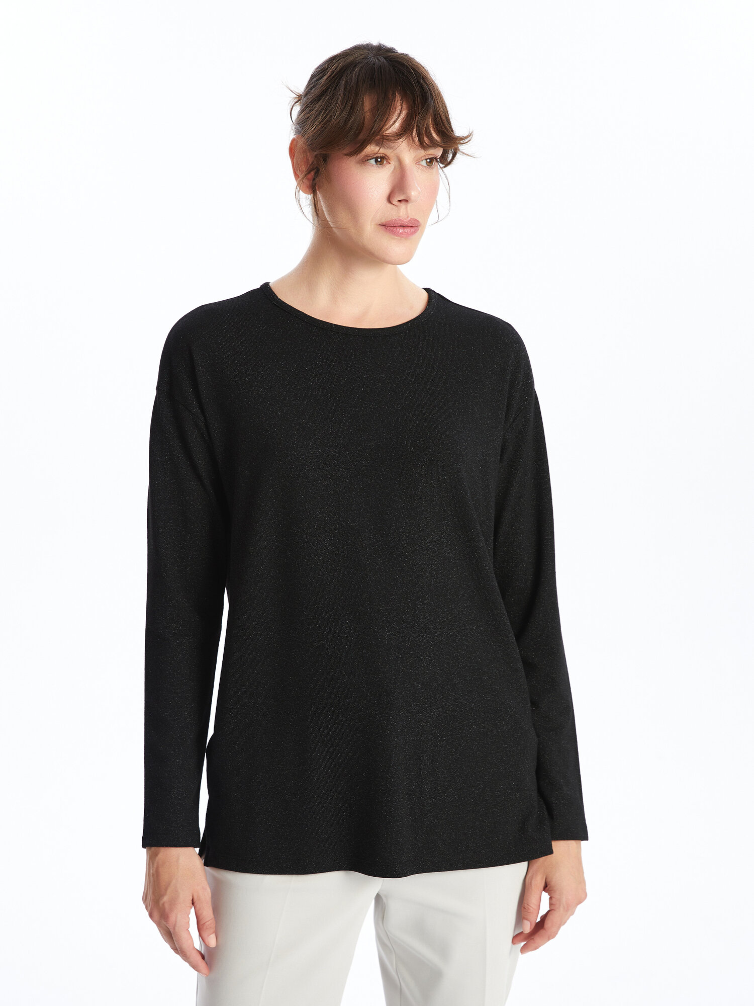 Лонгслив LC Waikiki, размер XS-S, , new black