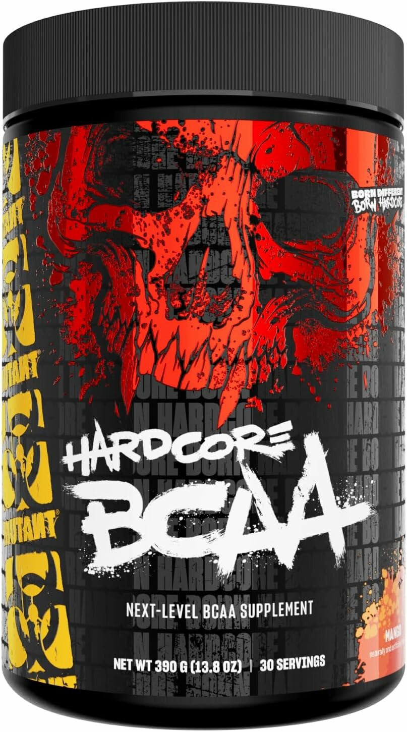 Аминокислоты Mutant HARDCORE BCAA 390 гр Голубая малина