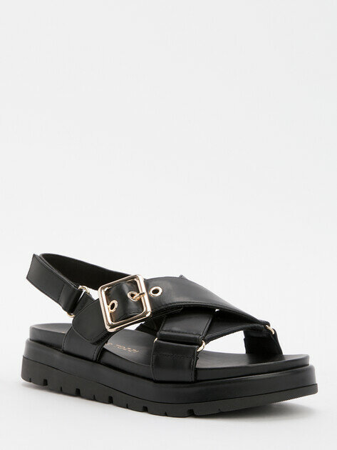 Сандалии Marco Tozzi, размер 37, черный