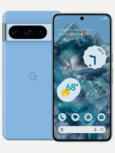 Изображение товара Смартфон Google Pixel 8 pro 12/128ГБ, US/CA/AU/GB, Dual: nano SIM + eSIM, Bay (голубой)