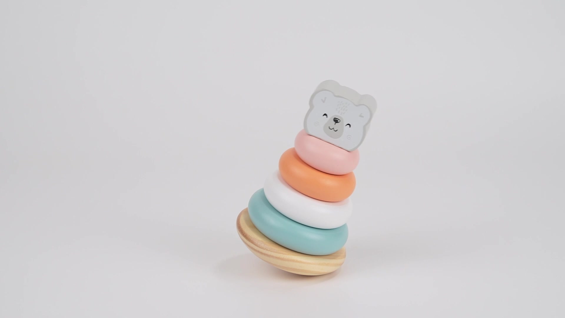 Пирамидка Viga PolarB Пингвин, в коробке 44205 — фото 1