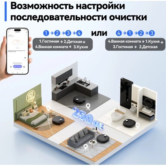 Робот-пылесос Karingbee S8 OMNI — фото 1