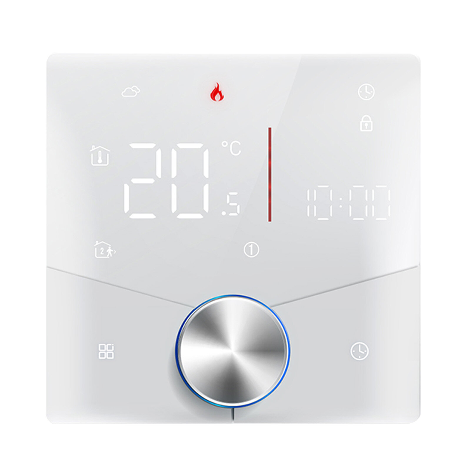 AC95 240V Smart Thermostat 6 Periods Programming Voice APP Control LED Screen WiFi Thermostat for Water Heater
