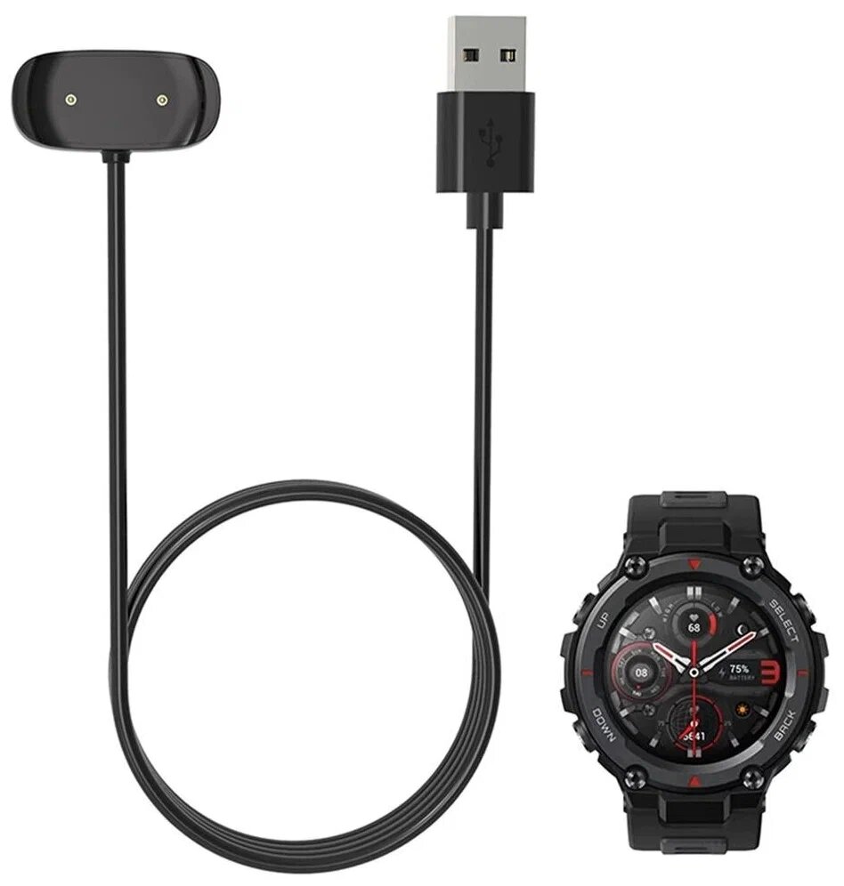 Оригинальный зарядный кабель Amazfit GTR A1921 / T-Rex A1919 USB, USB-кабель, для смарт часов
