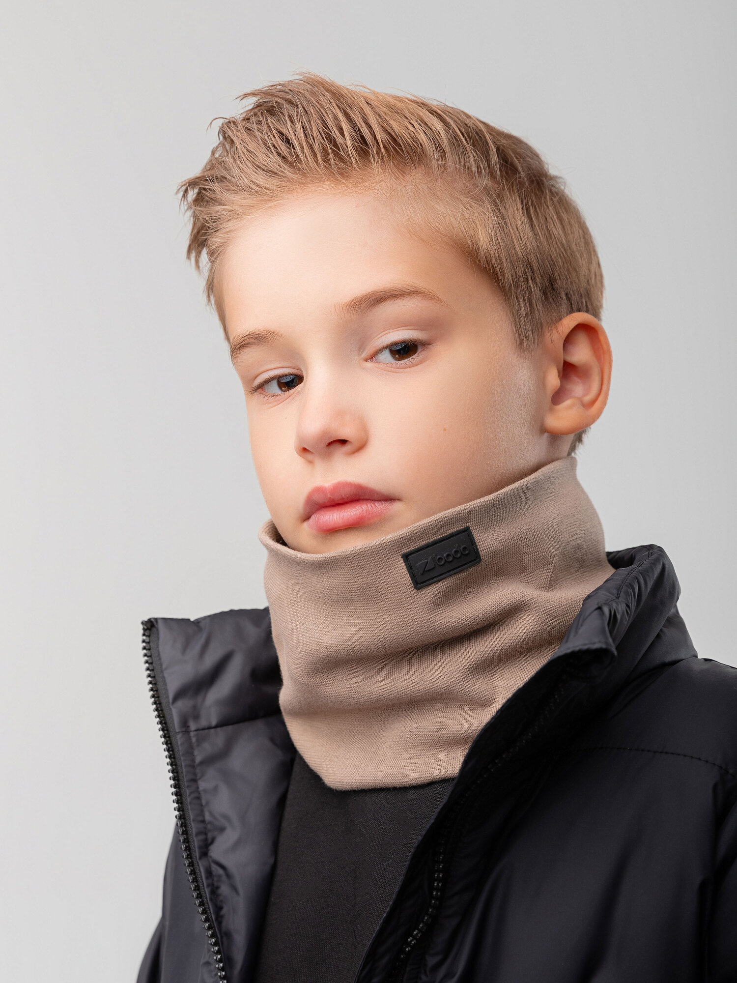 Шарф BODO для детей, какао