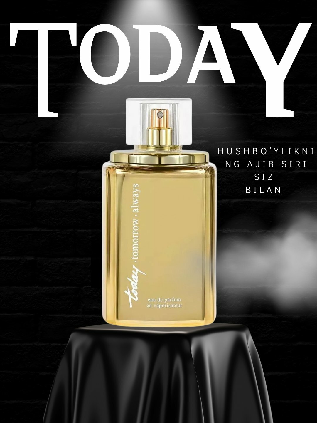 Today духи , духи для женщин , Fragrance World Today , 5 мл.