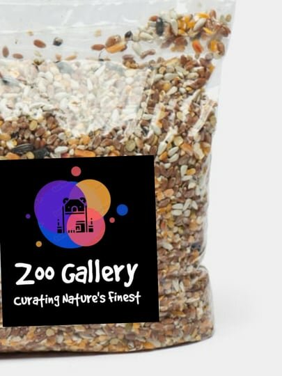 Витаминизированный Зерной-корм для голубей, 1 кг, Коричневый