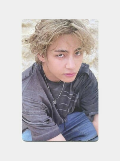 Фотокарта Taehyun BTS layover pre order предзаказ карта официальная карта