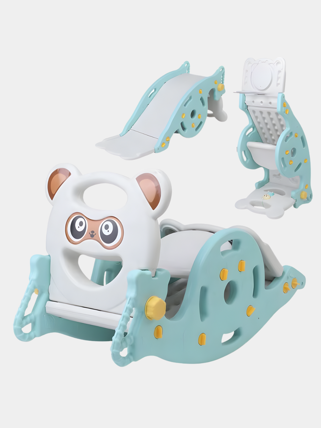 Игровой комплекс горка качели баскетбольное кольцо, детская площадка