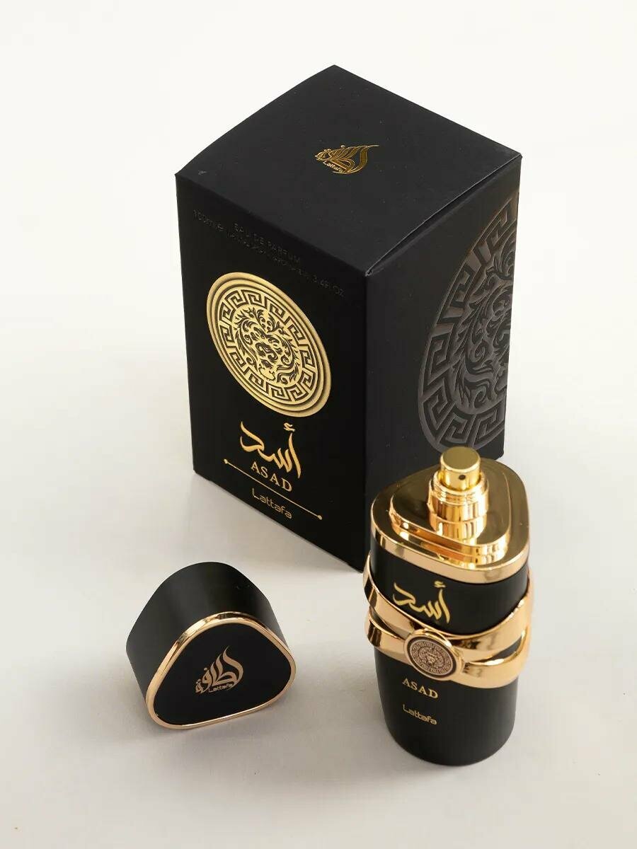 Арабские духи Lattafa Asad, мужские, восточно-пряные, 100 мл