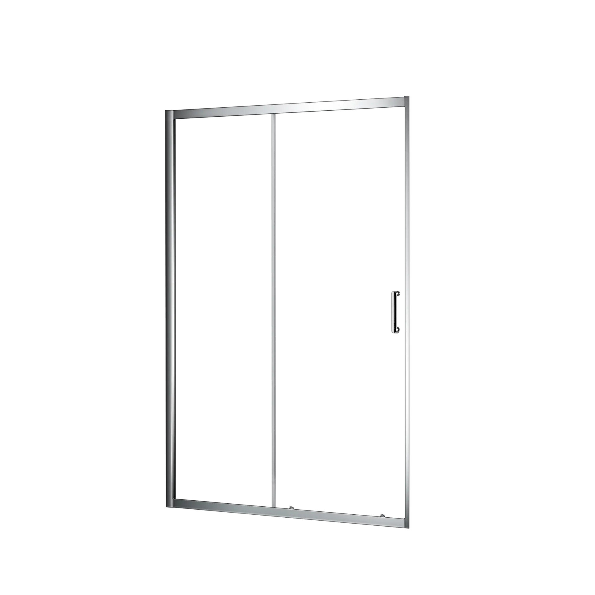 Дверь в душевую Jazz 1СТВ 185x120 см прозрачный хром