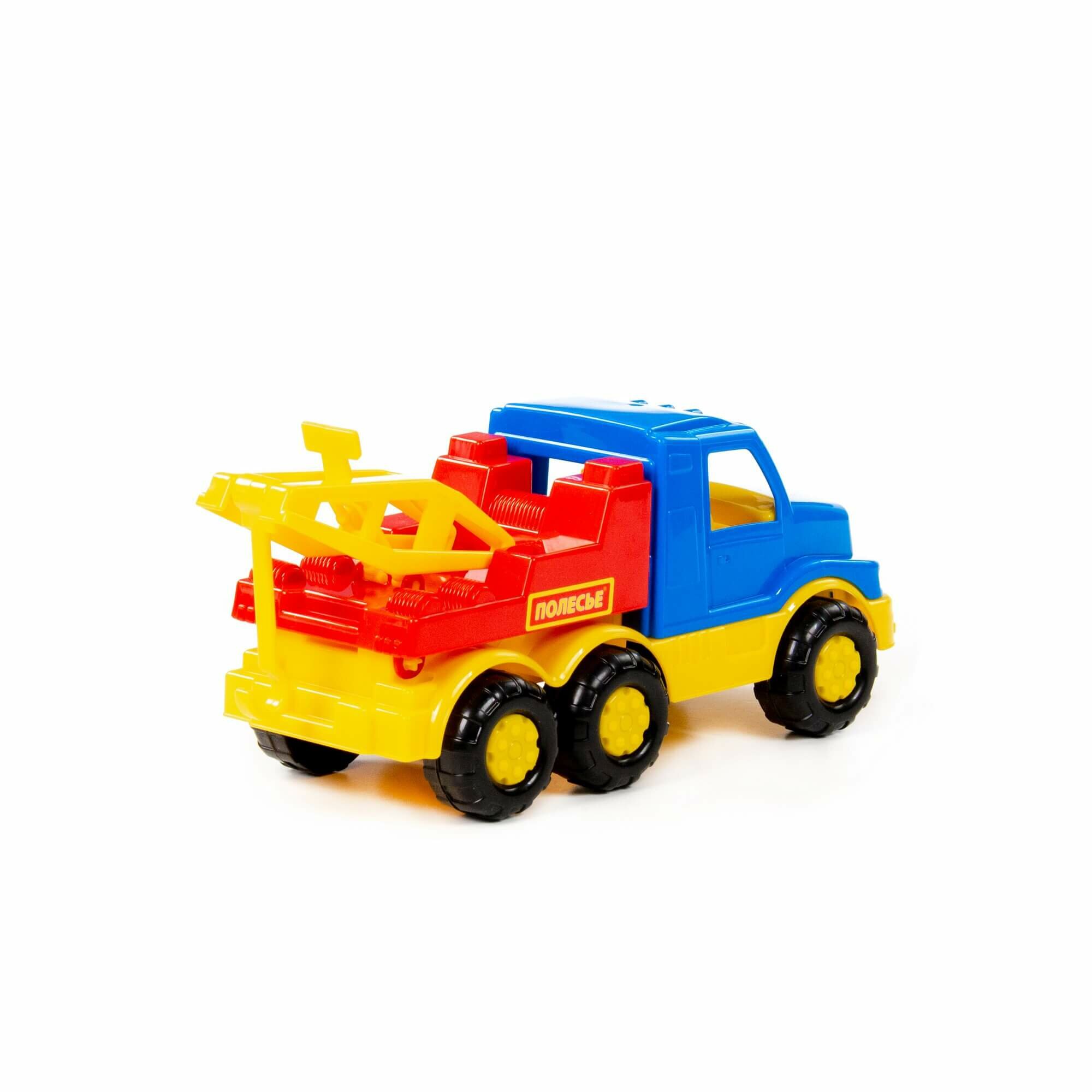 Игрушечный автомобиль-эвакуатор «Гоша», грузовик эвакуатор для детей от 3 лет — фото 1