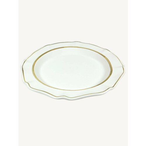 Тарелка обеденная Дымов Керамика Нерль Ягодная Крыжовник диаметр 24 см керамика 2702₽