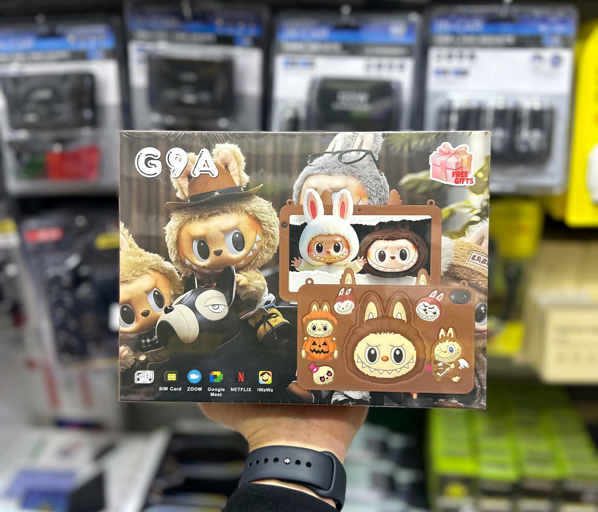 Детский многофункциональный планшет Labbuli A9 128 ГБ (Android 14), 7" Wi-Fi + SIM — фото 1