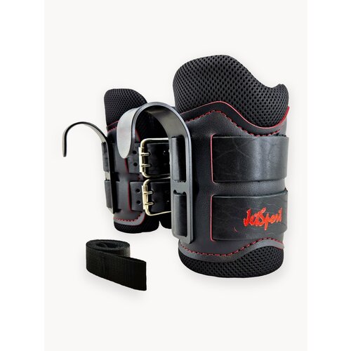 Гравитационные инверсионные ботинки кожаные JetSport F103Soft черные