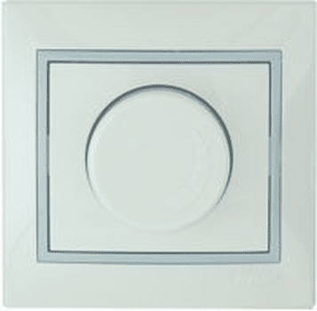 фото Lezard Mira Белый-Серый Диммер 500 Вт с фильтром скрытая установка (867202) 701-0215-116