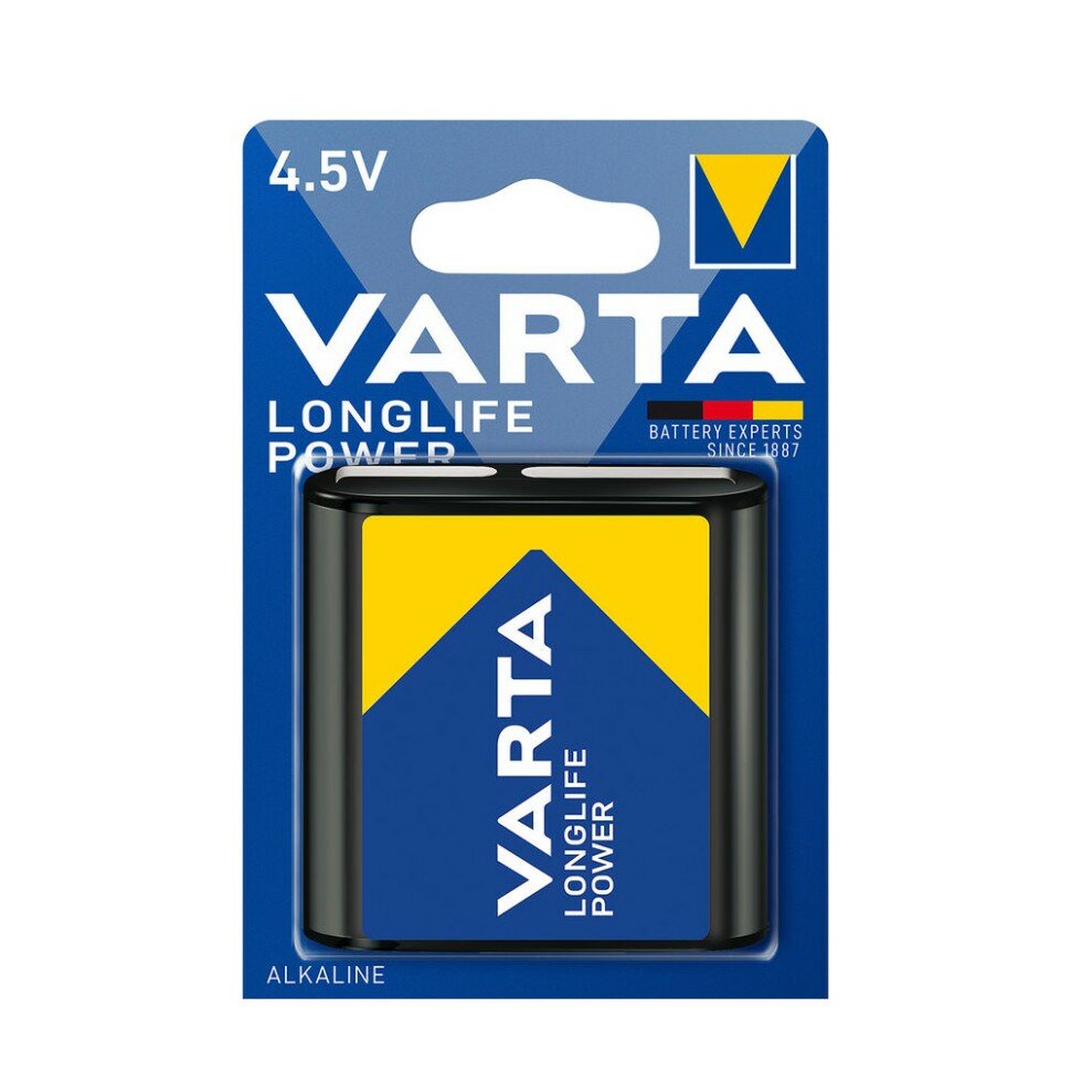 Батарейка VARTA LONGLIFE POWER 4912 3LR12 BL1