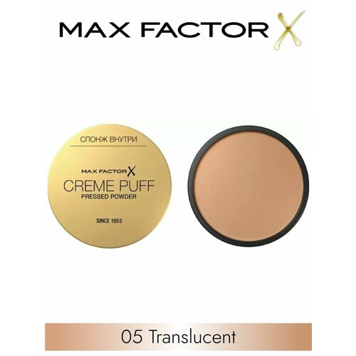 MAX FACTOR Компактная пудра Creme Puff - 05 max factor пудра компактная creme puff 05 translucent