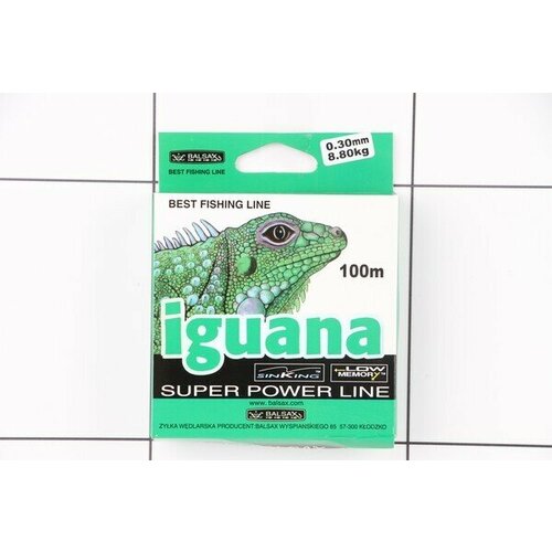 фото Леска iguana 100м 0,30 optbaza