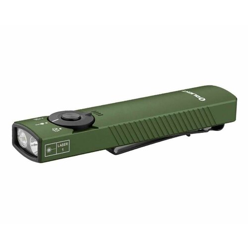 фото Фонарь olight arkfeld pro od green cool white (лцу и уф), li-po 1500 mah, 102 метр, 1300 люмен (комплект)
