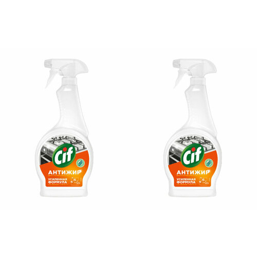 Cif Средство чистящее для кухни Легкость чистоты Антижир для кухни, 500 мл, 2 шт