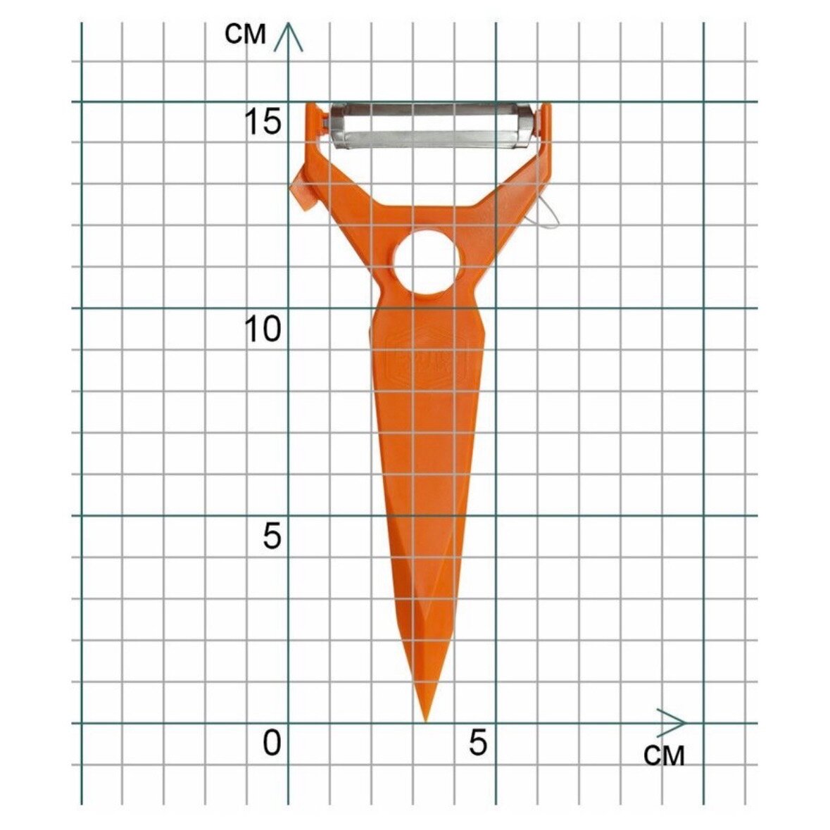 Овощечистка Börner ОРАНЖЕВЫЙ 109/7/350044 Borner - фото №13