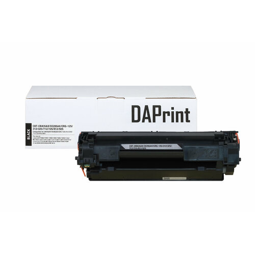 Картридж лазерный DAPrint DP-CB435A/CE285A/CRG-725/712 для HP и Canon 2000 стр.