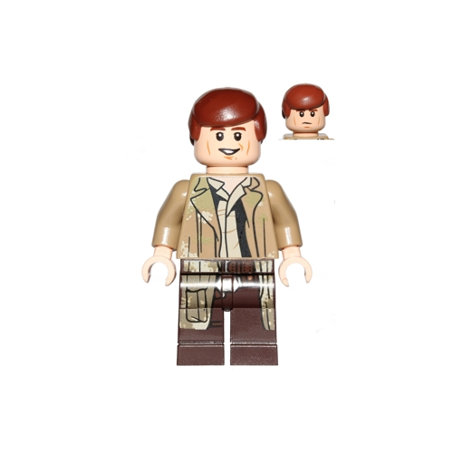 Минифигурка Lego Star Wars Han Solo (Endor Outfit) sw0644 lego star wars 75094 имперский шаттл тайдириум 937 дет