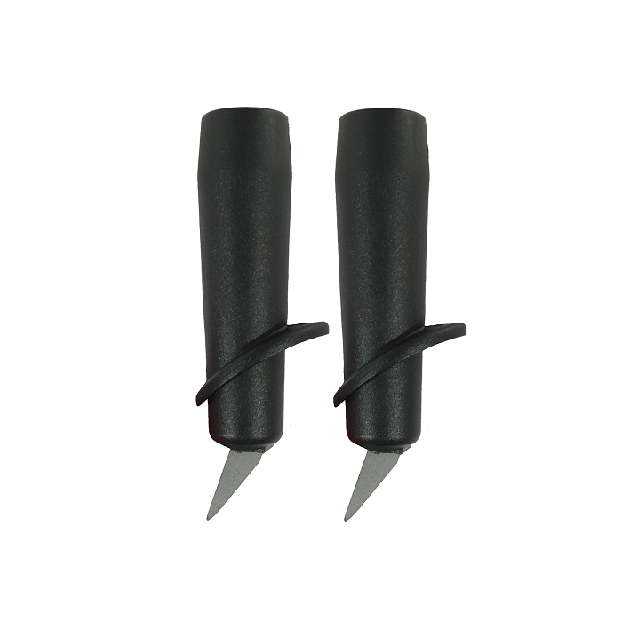 Опоры (лапки) SKI TIME (T-1) Для лыжероллерных палок (10 мм. , черные, твердосплавный наконечник)