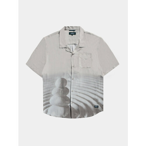 Рубашка Afield Out, Zen Button, размер S, белый рубашка afield out zen button up слоновая кость s